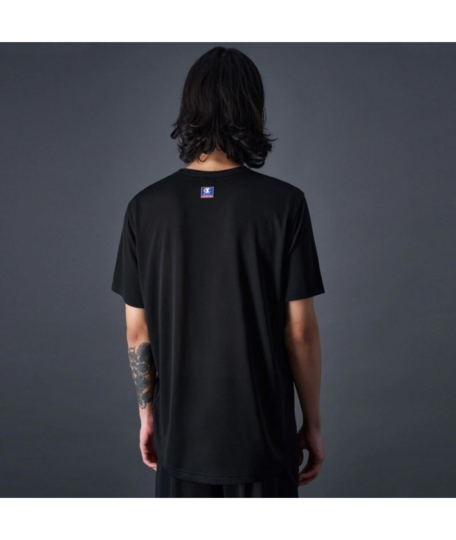 Camiseta Champion Crewneck Hombre Negro