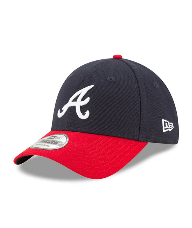 Boné New Era Atlanta Braves A Liga 9Forty Marino
