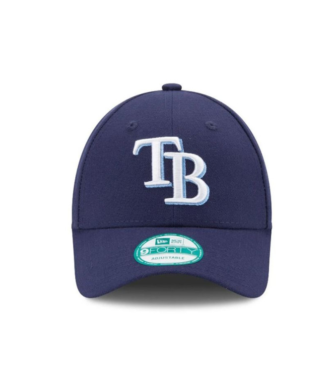 Boné New Era Tampa Bay Rays A Liga Azul 9FORTY
