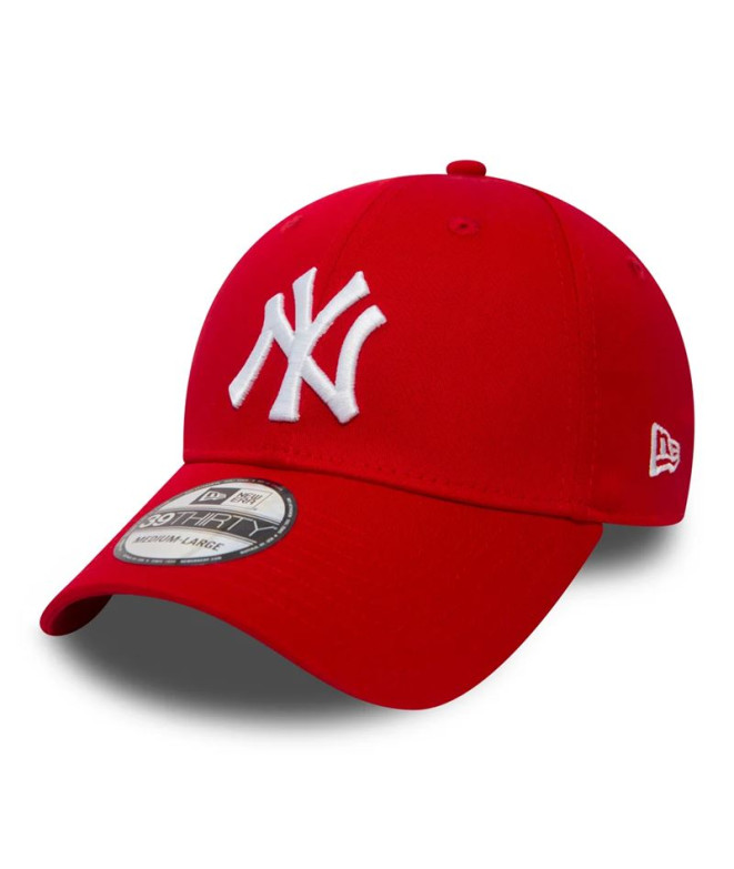 Boné New Era New York Yankees Essential Red 39THIRTY Stretch Fit