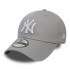 Boné New Era New York Yankees Essential Grey 39THIRTY Stretch Fit