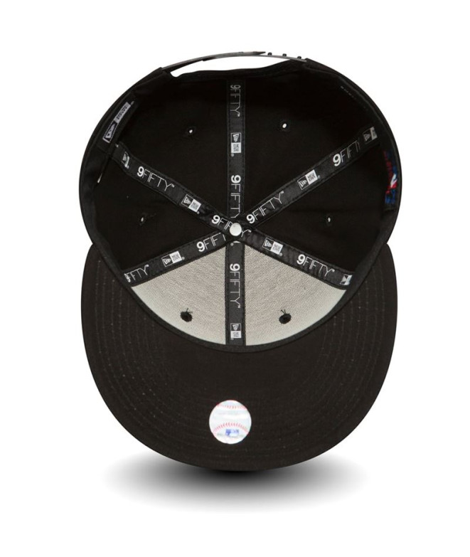 NEW ERA Cappellino Snapback MONOCHROME EFRAME, Nero, Regolabile, 100% Cotone - 2