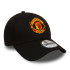 Boné New Era Manchester United Essential Preto 9FORTY