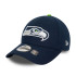 Casquette New Era Seattle Seahawks Youth The League 9FORTY Bleu foncé