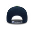 Casquette New Era Seattle Seahawks Youth The League 9FORTY Bleu foncé