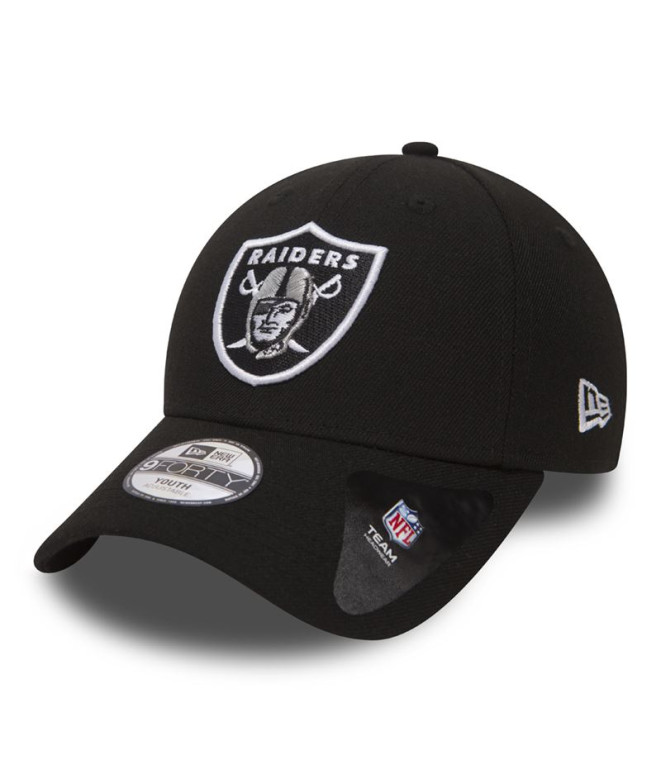 Casquette New Era The League 9FORTY Enfant Noir