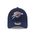 Boné New Era Oklahoma City Thunder A Liga Azul 9FORTY