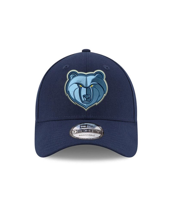 Boné New Era Liga dos Memphis Grizzlies Azul-marinho 9FORTY