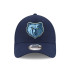 Casquette New Era Memphis Grizzlies League Navy Blue 9FORTY