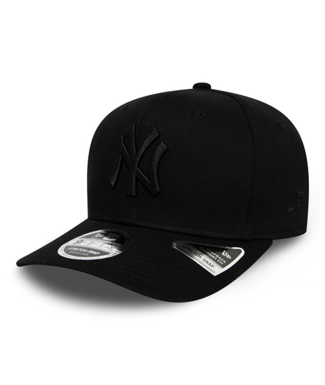 Boné New Era New York Yankees Tonal Black 9FIFTY Stretch Snapback