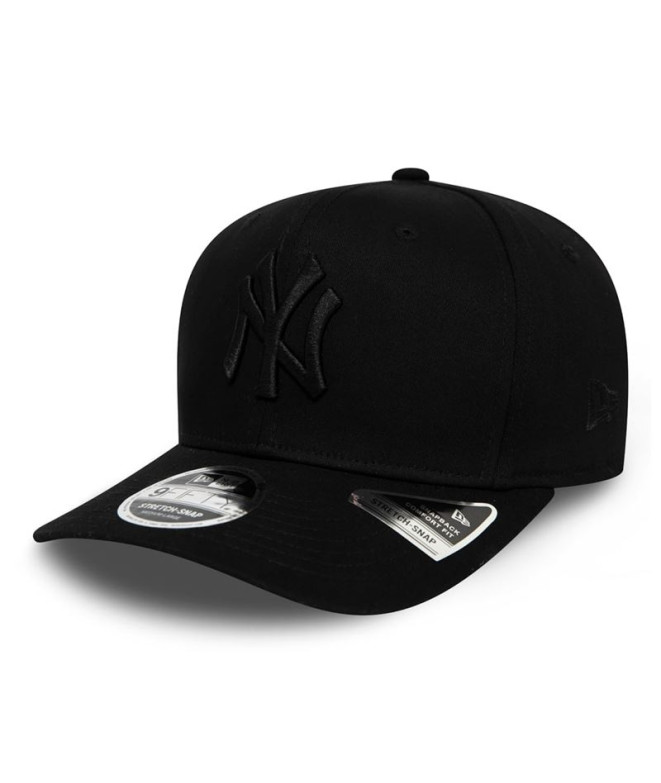 Casquette New Era New York Yankees Tonal Black 9FIFTY Stretch Snapback