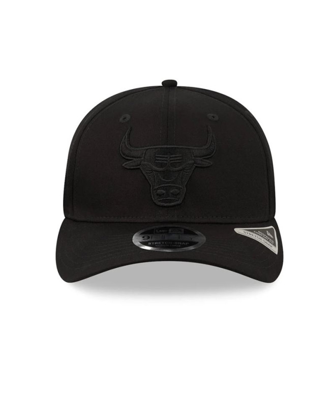 Boné New Era Chicago Bulls Tonal Preto 9FIFTY...