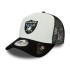 Casquette New Era Cadre A blanc aux couleurs de l'équipe des Las Vegas Raiders