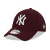 Gorra New Era New York Yankees Maroon 9FORTY