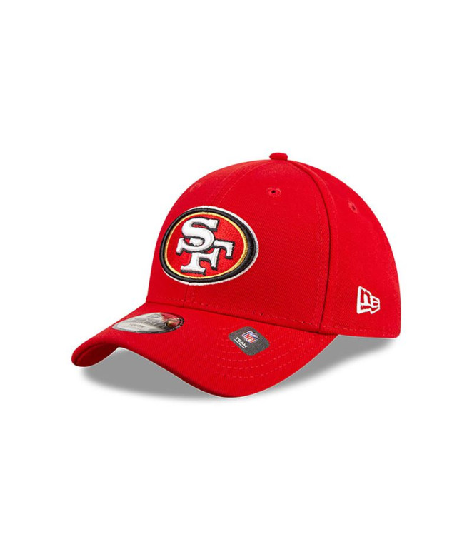 Boné New Era São Francisco 49Ers Juventude NFL La Liga Juventude Vermelho 9FORTY