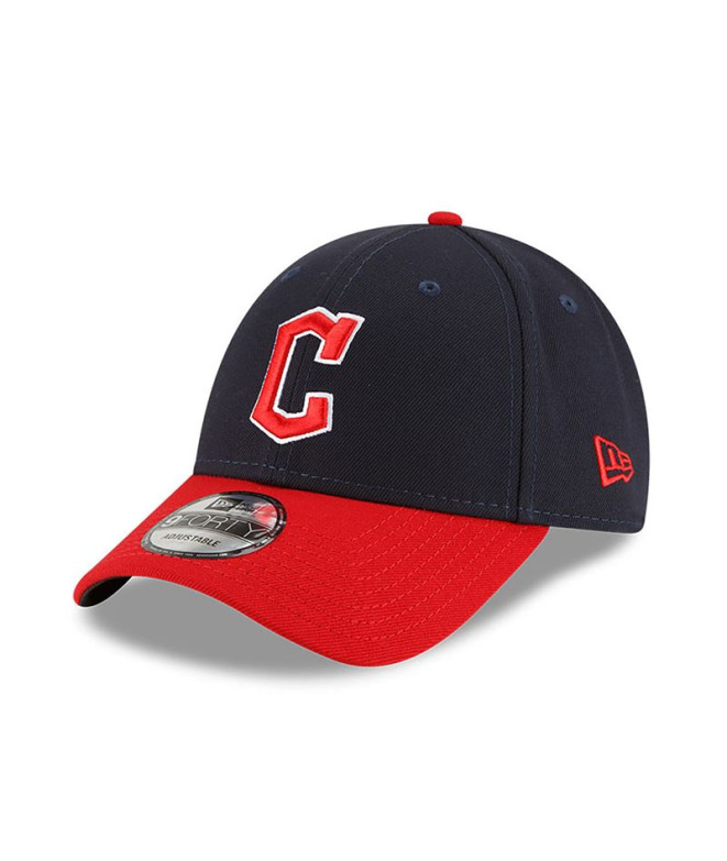 Casquette New Era Cleveland Guardians MLB The League Navy 9FORTY