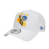 Casquette New Era NBA Team Logo Golden State Warriors Trucker Blanc Homme