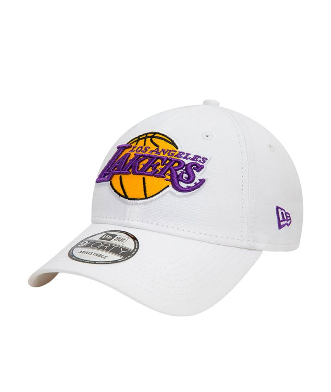 Boné New Era NBA 9FORTY LA Lakers Homem Branco