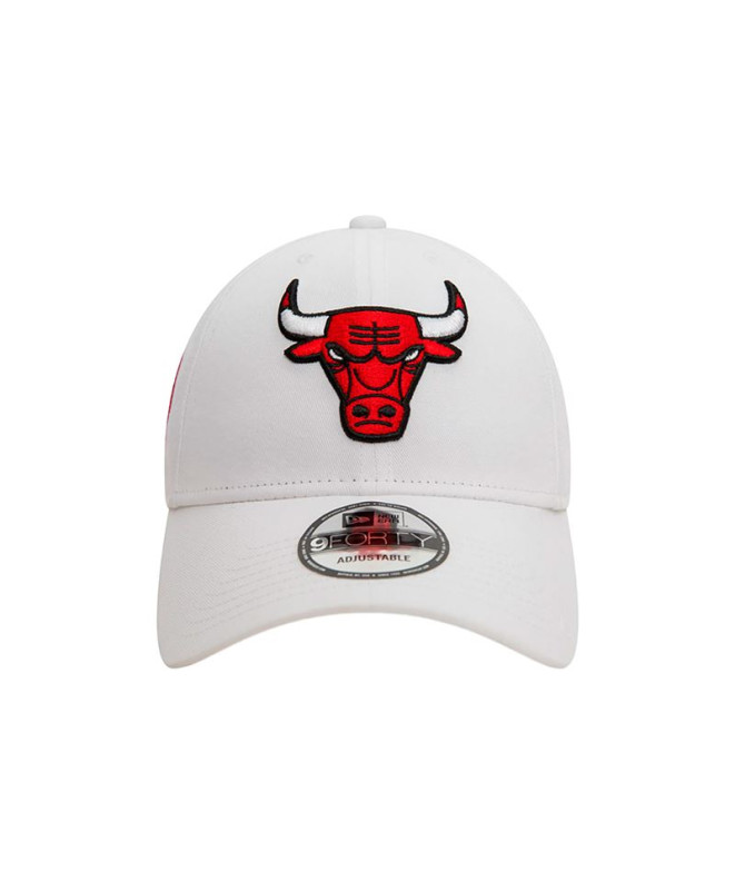 Boné New Era NBA 9FORTY Chicago Bulls Homem Branco