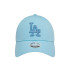 Casquette New Era LA Dodgers Metallic Logo 9FORTY Femme Bleu