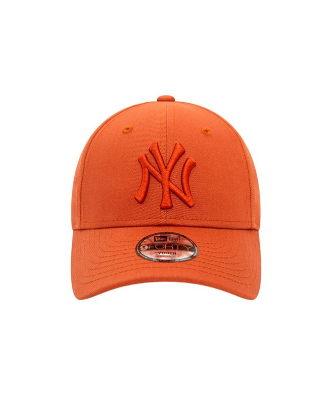 Boné New Era New York Yankees League Essential 9FORTY Youth Infantil Verde