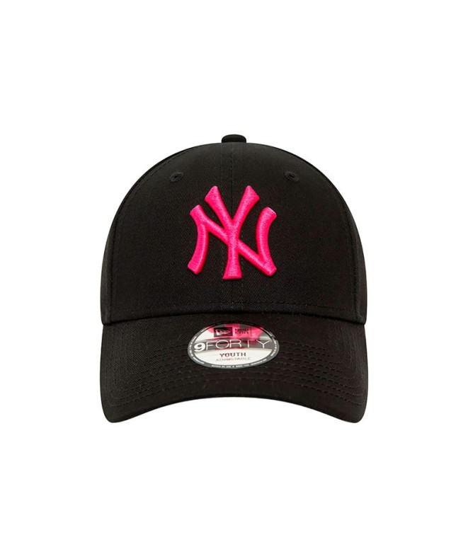 Casquette New Era New York Yankees League Essential 9FORTY Youth Enfant Noir