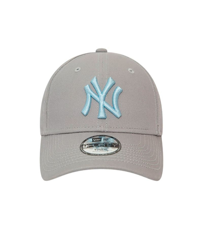 Casquette New Era New York Yankees League Essential 9FORTY Youth Enfant Grey