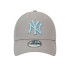 Casquette New Era New York Yankees League Essential 9FORTY Youth Enfant Grey