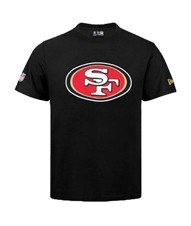 Camiseta New Era regular San Francisco 49ers NFL Homem Preto