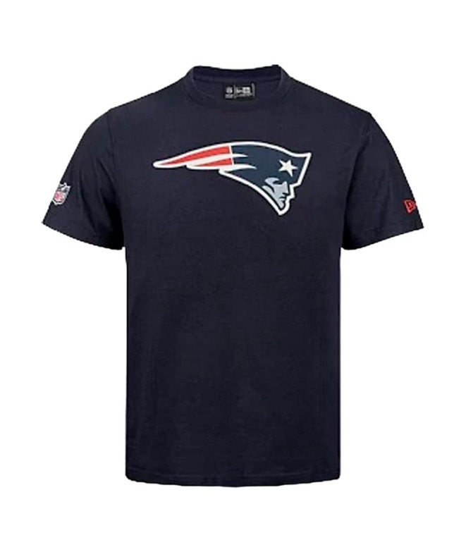 Camiseta New Era NFL New England Patriots Homem Azul