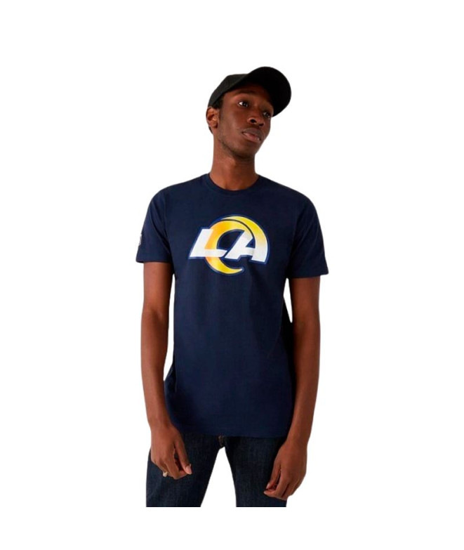 Camiseta New Era Los Angeles Rams NFL Regular Homem Azul