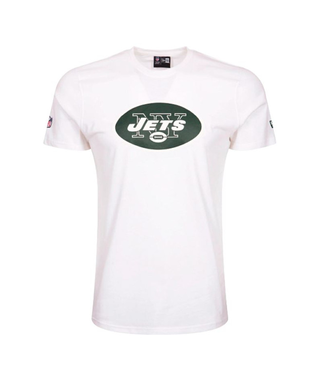 Camiseta New Era New York Jets NFL Regular Homem Branco