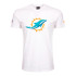 Camiseta New Era Homem Miami Dolphins NFL Regular Branco
