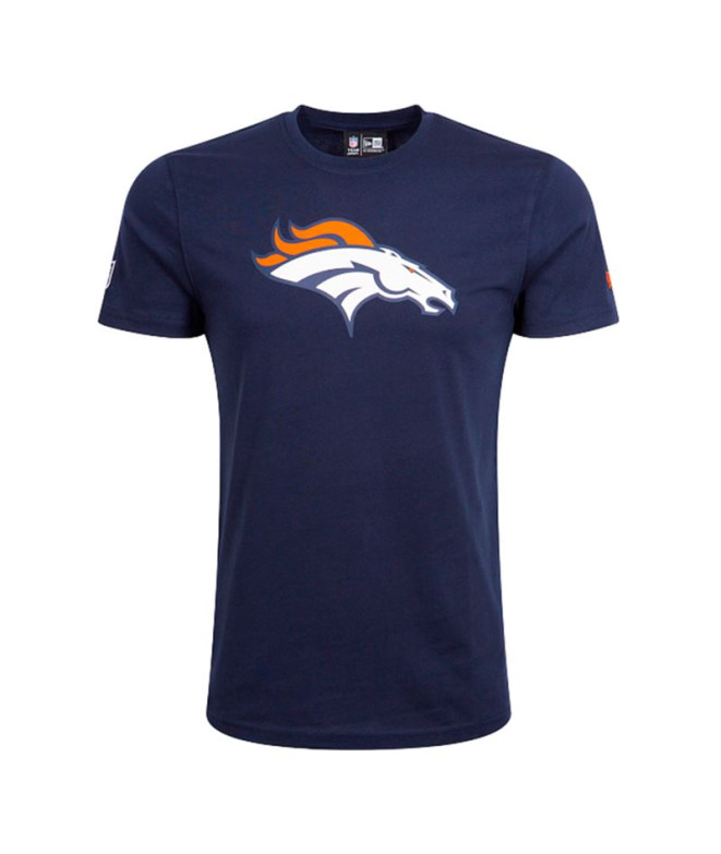 Camiseta New Era NFL Denver Broncos Regular Homem Azul