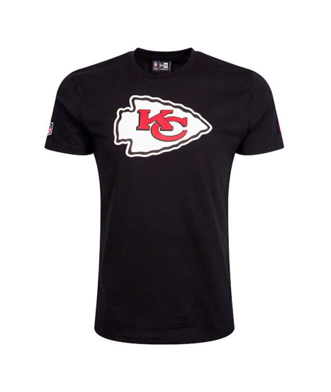 Camiseta New Era Kansas City Chiefs NFL Regular Homem Preto