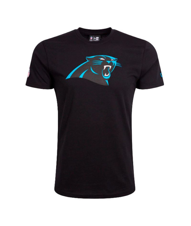 Camiseta New Era Panthers NFL Regular Homem Preto