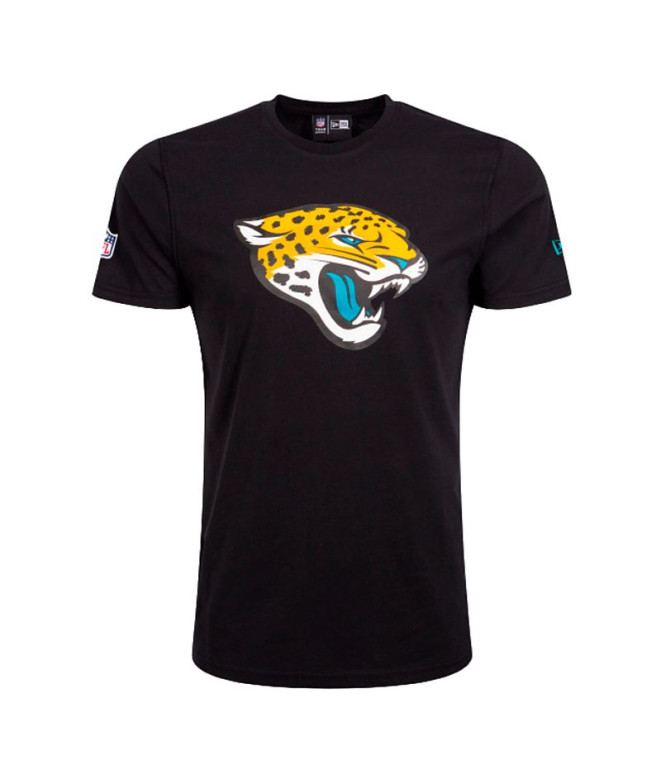 Camiseta New Era Nos NFL Regular Jacksonville Jaguars Preto Homem