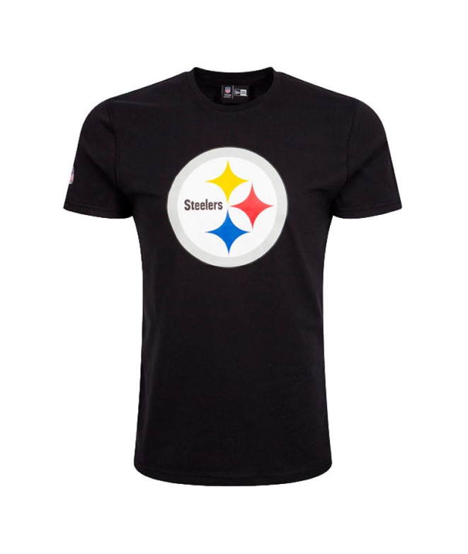 Camiseta New Era Nos NFL Regular Pittsburgh Piratesx Preto Homem