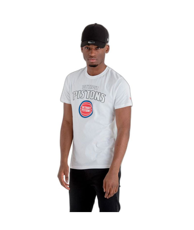 Camiseta New Era NBA Detroit Pistons Homem