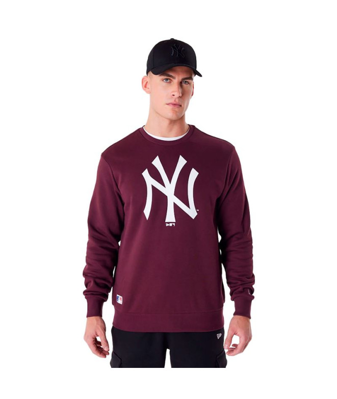 Moletom New Era MLB Regular New York Yankees Roxo Homem