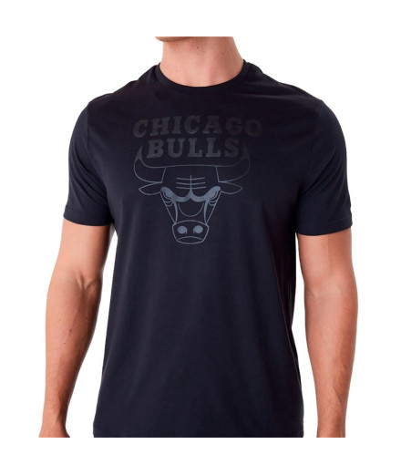 T-shirt New Era NBA Regular Chicago Bulls Noir Homme 2