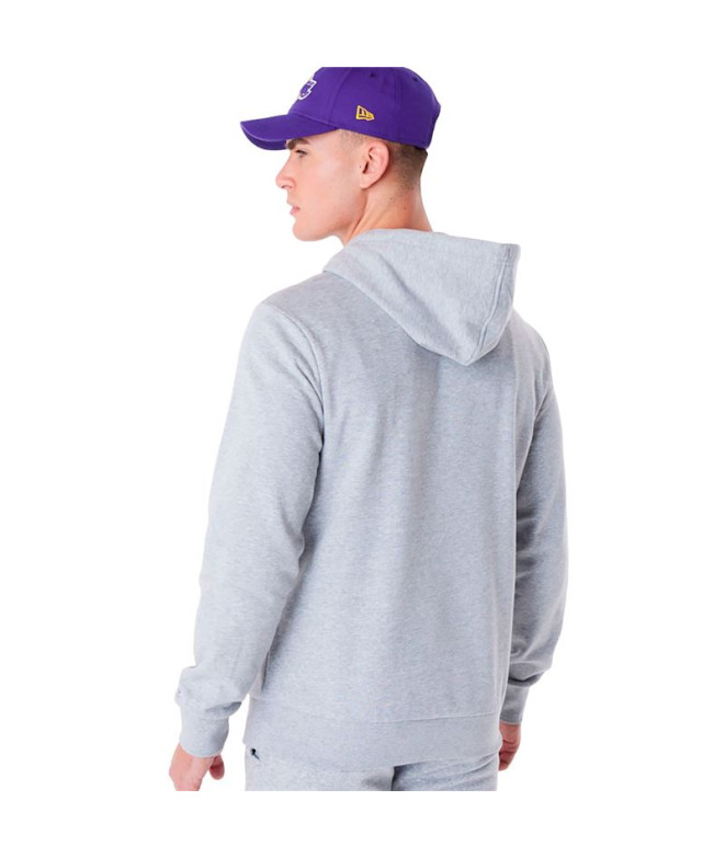 Moletom New Era NBA Regular LA Lakers Cinzento...