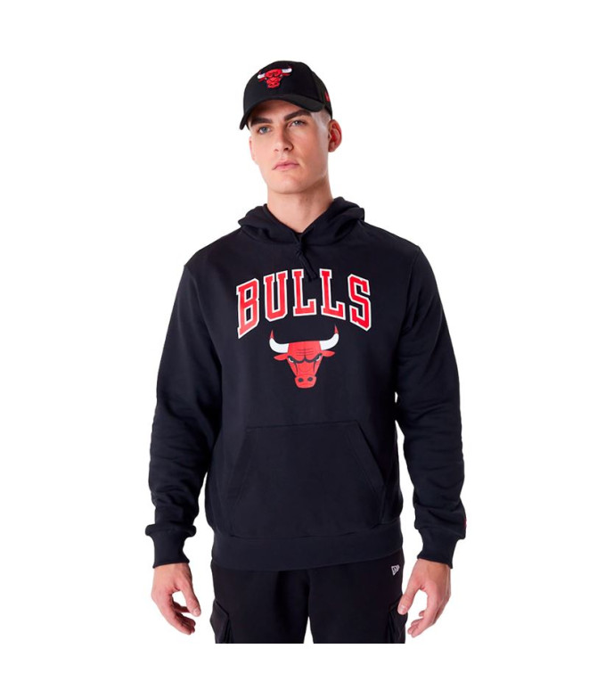 Moletom New Era NBA Regular Chicago Bulls Preto Homem