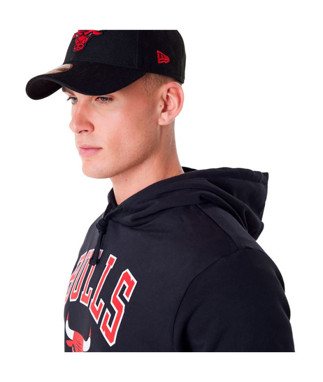 Moletom New Era NBA Regular Chicago Bulls Preto...