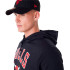 Sudadera New Era NBA Regular Chicago Bulls Negro Hombre