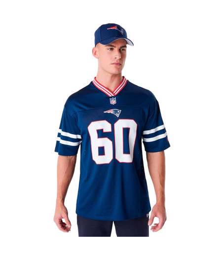 Camiseta New Era NFL New England Patriots Azul-marinho Homem