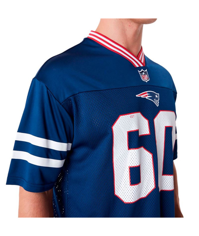 T-shirt New Era NFL New England Patriots Bleu...