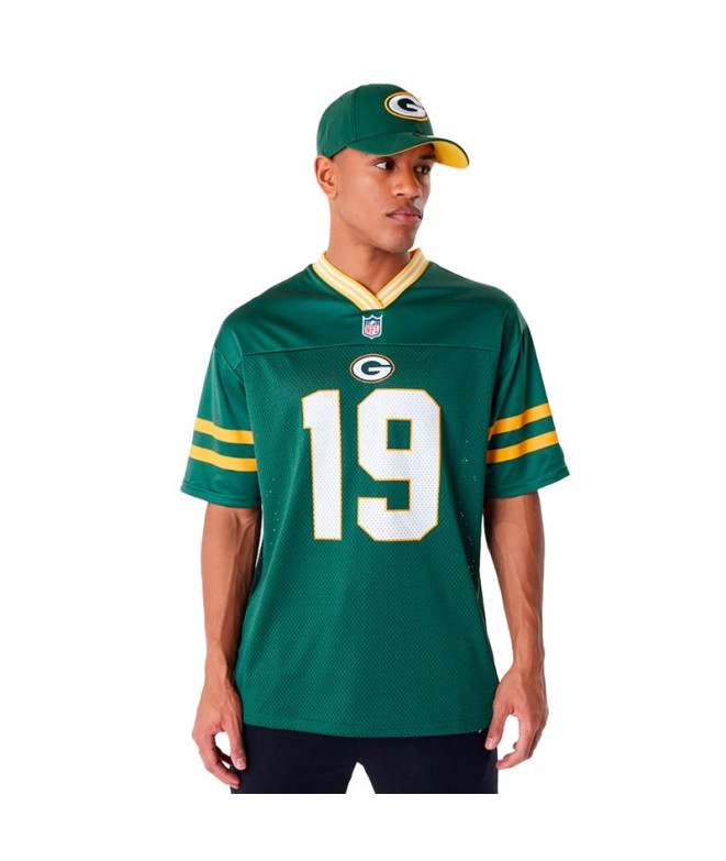 Camiseta New Era NFL Green Bay Packers Verde Homem