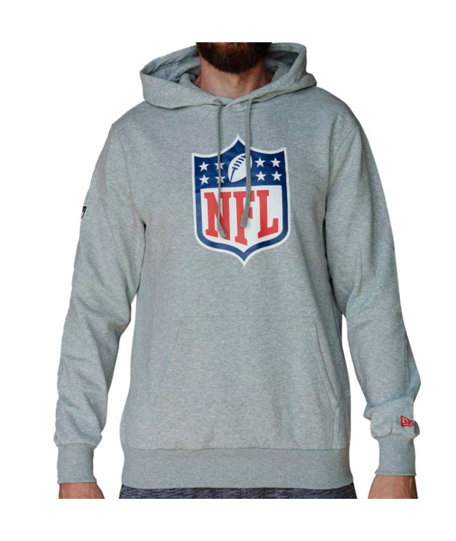 Moletom New Era NFL Regular NFL Logo Cinzento Homem