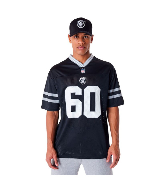 Camiseta New Era NFL Las Vegas Raiders Preto Homem